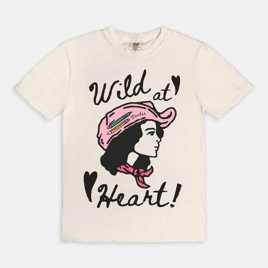 Wild at Heart Teacher Graphic Tee